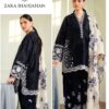 Beautifully crafted winter dhanak dress in Pakistan