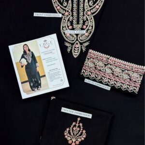 Pakistani winter fashion dress Batik 314 pure dhanak 2 piece embroidered winter suit for women