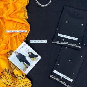Premium ladies winter dhanak 3 piece unstitched suit