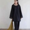 Beautiful embroidered dhanak dress for women by Kameez Shop
