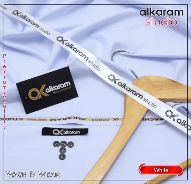 Alkaram classic men unstitched eastern dress material