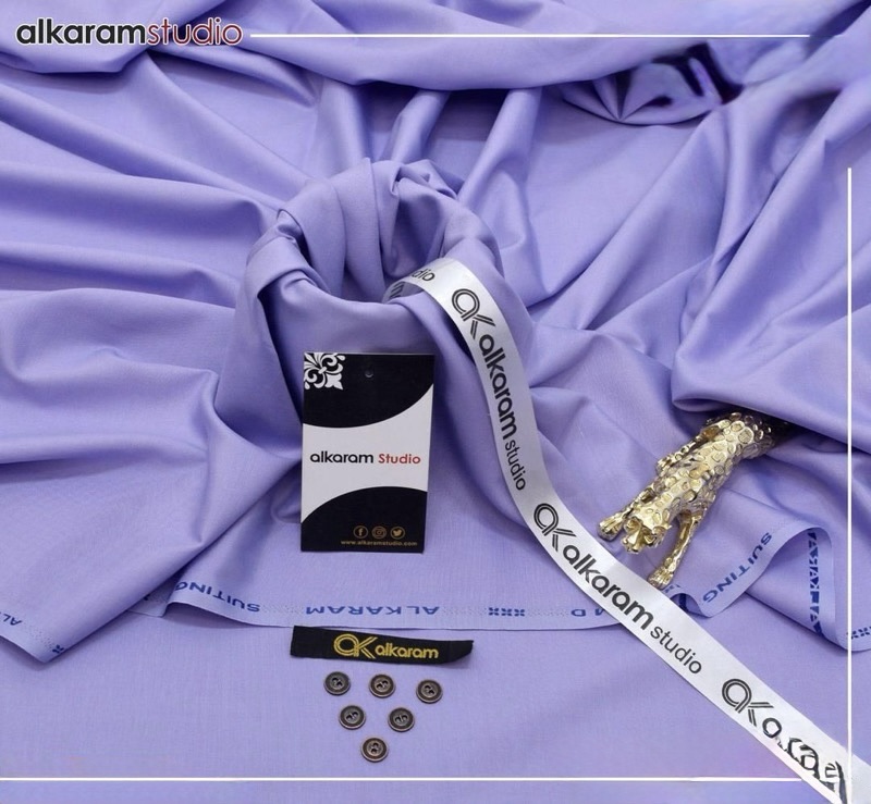 Alkaram luxury unstitched wash and wear men dress