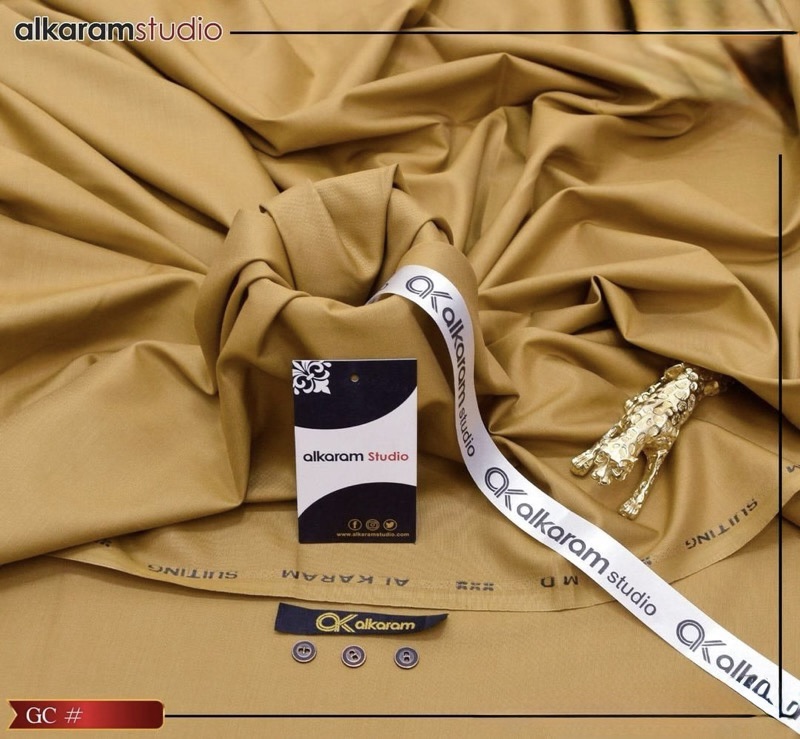 Wash and wear unstitched fabric for mens classic shalwar kameez