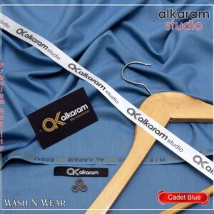 Premium Alkaram wash and wear fabric for mens tailoring