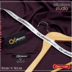 Premium Alkaram wash and wear men unstitched suit