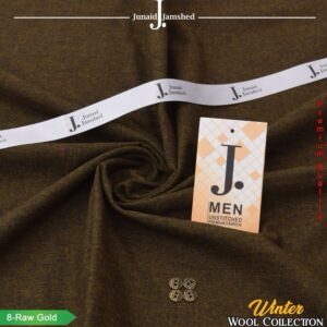 Premium J. Wool unstitched men suit in color 18 for winter