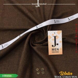 Winter collection J. Wool unstitched shalwar kameez fabric color 22
