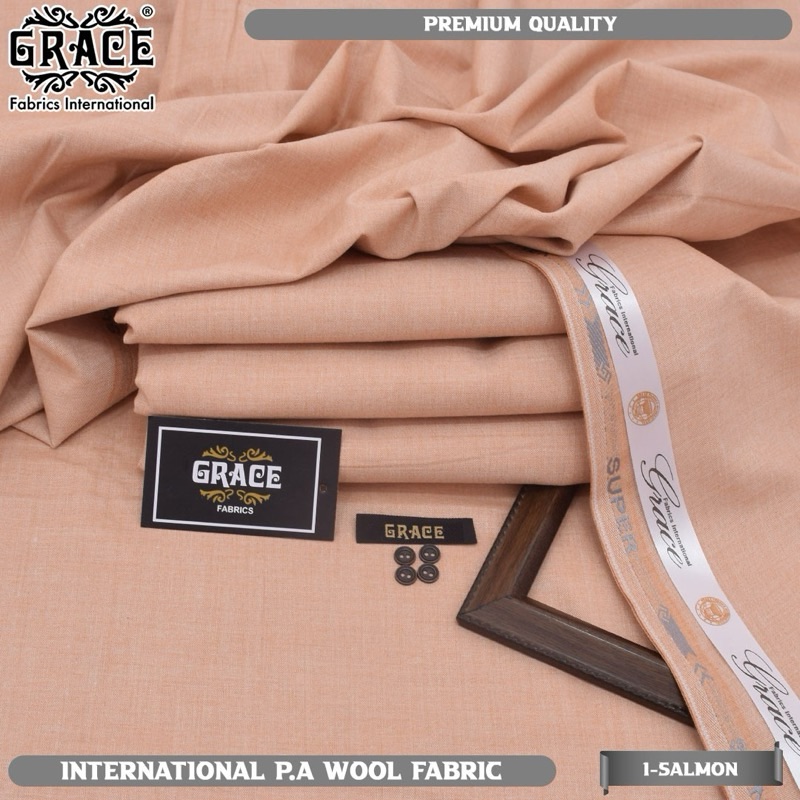 Buy Classic Grace Winter Attire by Grace - Steel Grey Shade - High Quality Winter Fabric