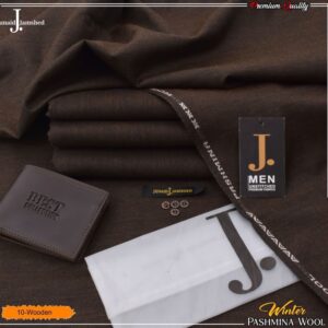 Winter collection J. Wool unstitched shalwar kameez fabric color 9