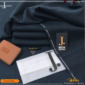 Winter collection J. Wool unstitched shalwar kameez fabric color 5