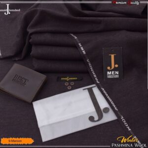 J. Wool men's winter fabric color 6 with premium box packaging