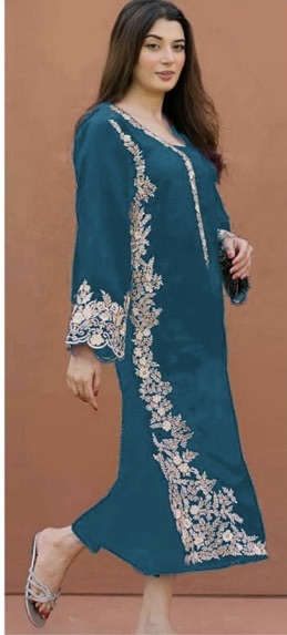 Exclusive Kameez Shop arrival Batik 338 pure dhanak 2 piece embroidered winter suit for women