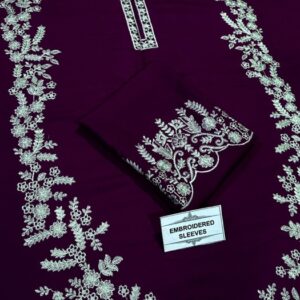 Pakistani winter fashion dress Batik 339 pure dhanak 2 piece embroidered winter suit for women