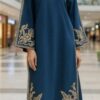 Latest winter collection featuring Batik 344 pure dhanak 2 piece embroidered winter suit for women
