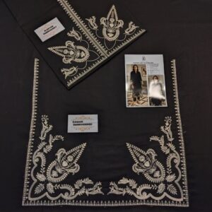 Exclusive Kameez Shop arrival Batik 348 pure dhanak 2 piece embroidered winter suit for women