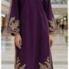 Pakistani winter fashion dress Batik 350 pure dhanak 2 piece embroidered winter suit for women