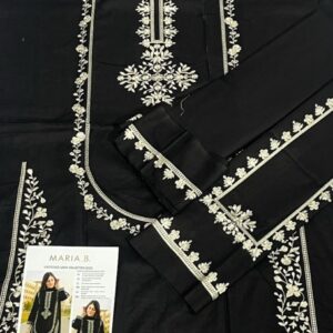 Beautiful unstitched design of Batik 347 pure dhanak 2 piece embroidered winter suit for women