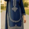 Beautiful unstitched design of Batik 351 pure dhanak 2 piece embroidered winter suit for women