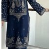 Elegant winter styling of Batik 353 pure dhanak 2 piece embroidered winter suit for women