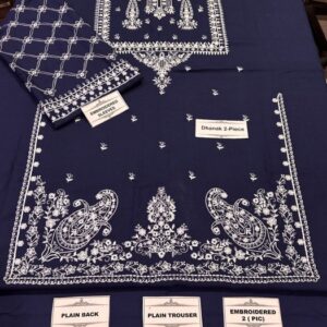 352 close up embroidery details unstitched dress by Kameez Shop