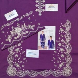 Classic winter wear Batik 363 pure dhanak 2 piece embroidered winter suit for women