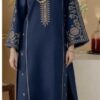 Beautiful unstitched design of Batik 362 pure dhanak 2 piece embroidered winter suit for women