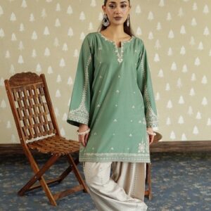Stunning 2 piece ladies suit Batik 322 pure dhanak 2 piece embroidered winter suit for women