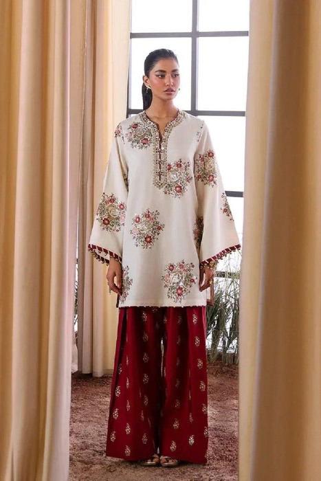 319 high quality unstitched fabric of unstitched dress by Kameez Shop