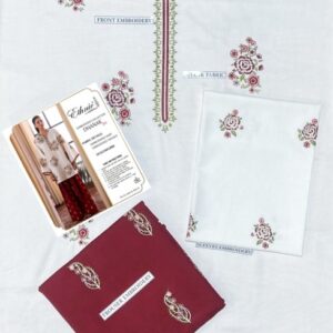 Pakistani winter fashion dress Batik 319 pure dhanak 2 piece embroidered winter suit for women