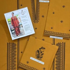 330 close view of winter suit unstitched dress by Kameez Shop