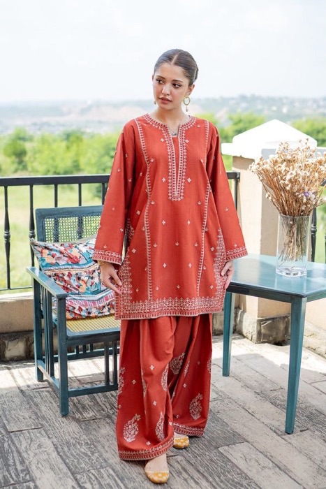 323 high quality unstitched fabric of unstitched dress by Kameez Shop