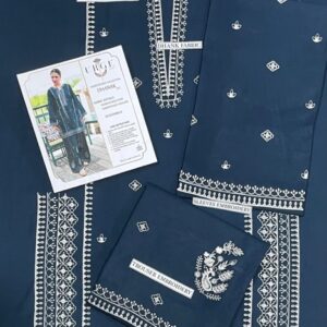 332 intricate embroidery patterns on unstitched dress by Kameez Shop