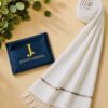 Traditional Pakistani men shawl in premium gift packaging