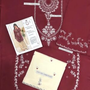 313 detailed fabric texture of unstitched dress by Kameez Shop