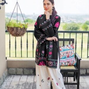 317 detailed fabric texture of unstitched dress by Kameez Shop