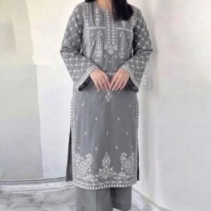 Exclusive Kameez Shop arrival Batik 308 pure dhanak 2 piece embroidered winter suit for women