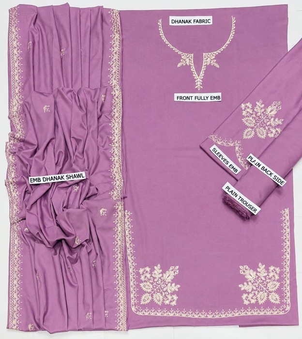 Affordable designer winter dhanak collection at Kameez Shop