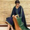 Ladies luxury unstitched 3 piece dhanak outfit