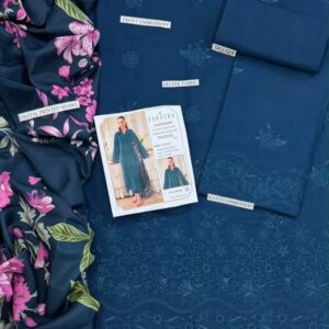 Exclusive Pakistani winter fashion ladies unstitched suit
