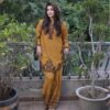 Premium quality Batik 302 pure dhanak 2 piece embroidered winter suit for women