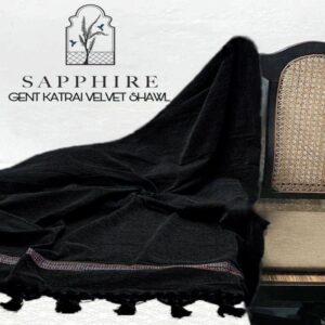 Pakistani traditional men's velvet shawl by Qameez Shop