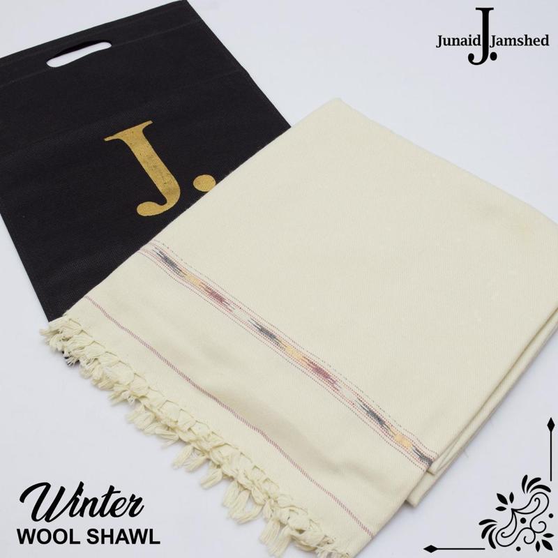 J. wool shawl for winter season warm mens wear Kameez Shop