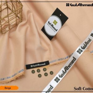 Exclusive Gul Ahmed Stone Color Soft Cotton Mens Summer Collection