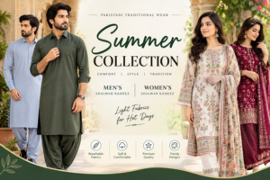 Summer Collection for Men and Women in Pakistan