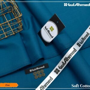 Deep Space Color Gul Ahmed Soft Cotton Suit for Men Unstitched