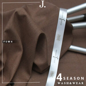 Durable wash and wear fabric for custom tailored shalwar kameez