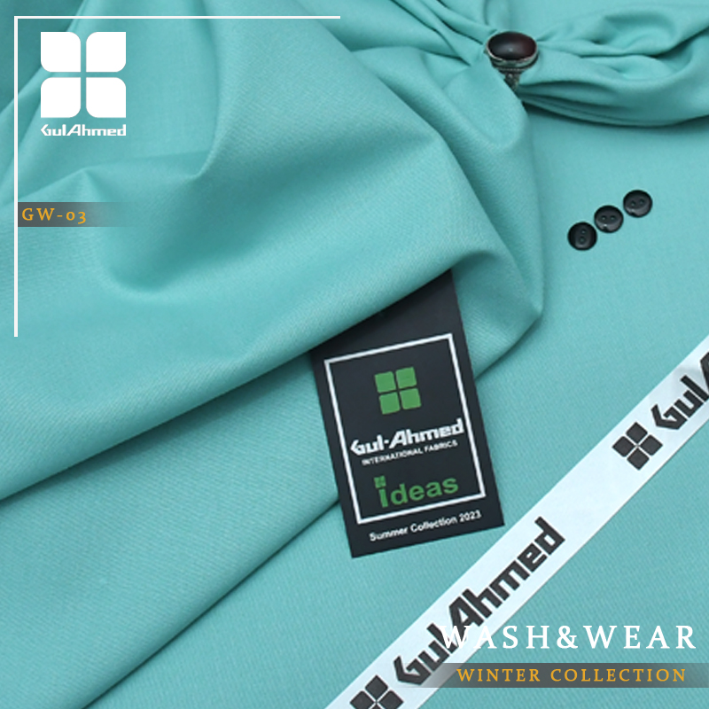 Premium wash and wear winter fabric for mens shalwar kameez