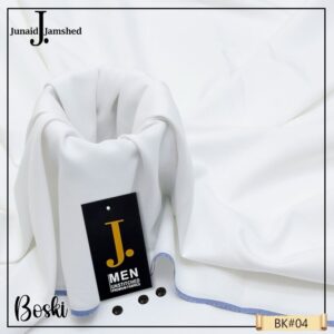 Elegant J. Boski wash and wear unstitched suit for daily wear