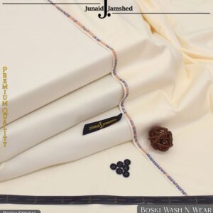 J. Boski wash and wear men shalwar kameez cutting cloth