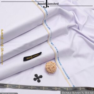 Premium J. Boski unstitched men suit in wash and wear fabric